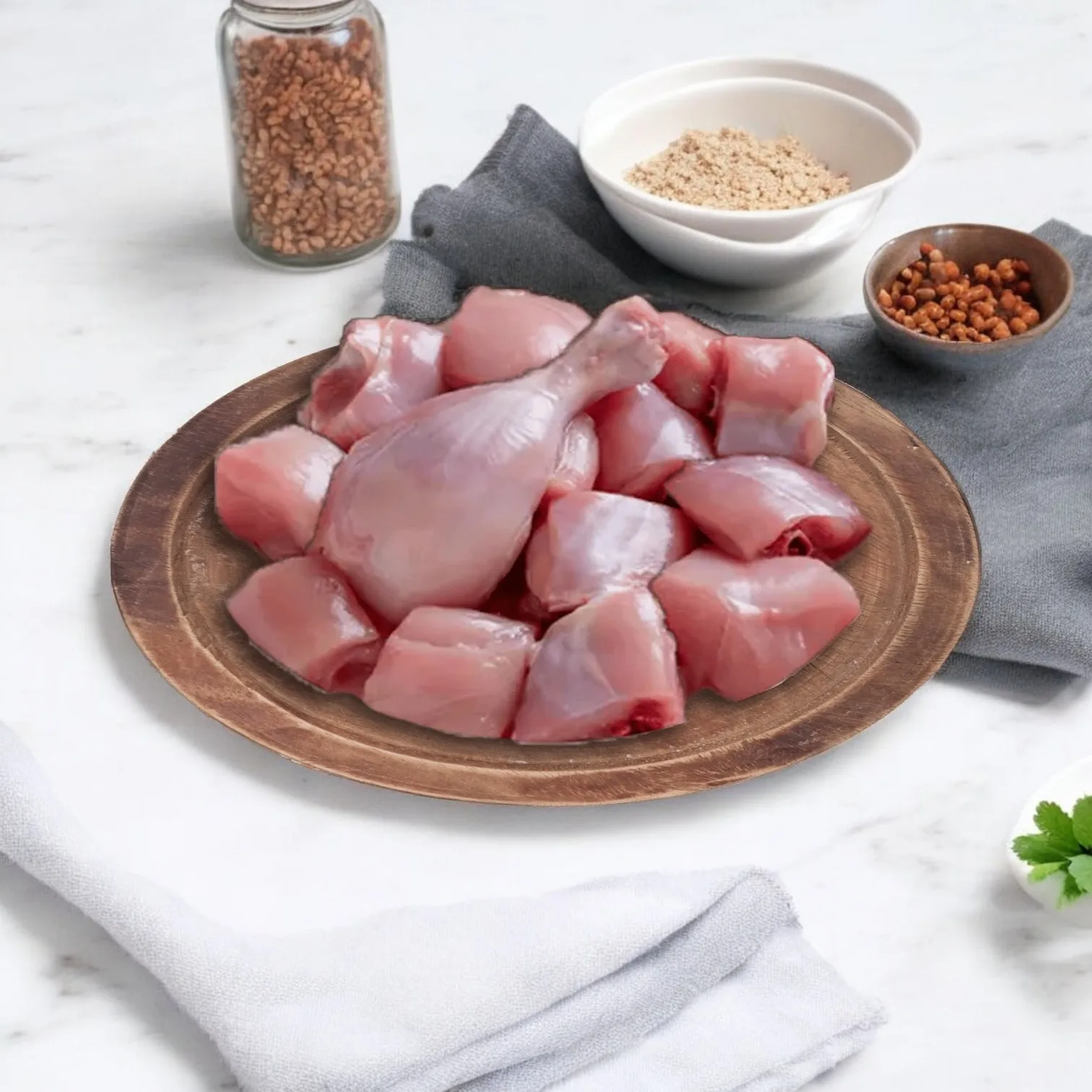 Chicken Curry Cut - Small Pieces,Large Pack